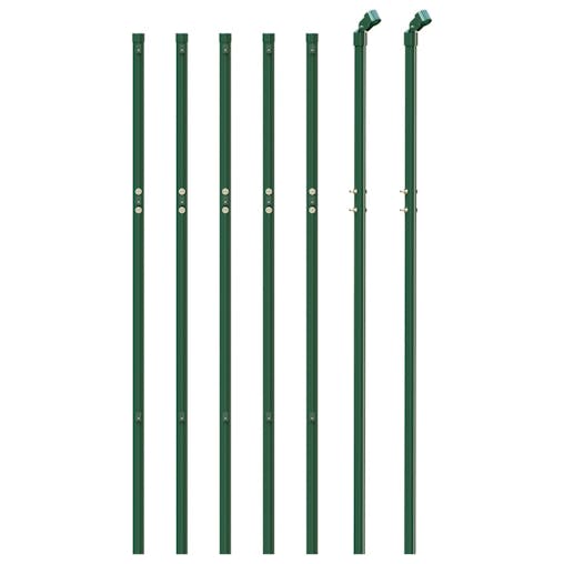 NNEVL Chain Link Fence Green 1x10 m