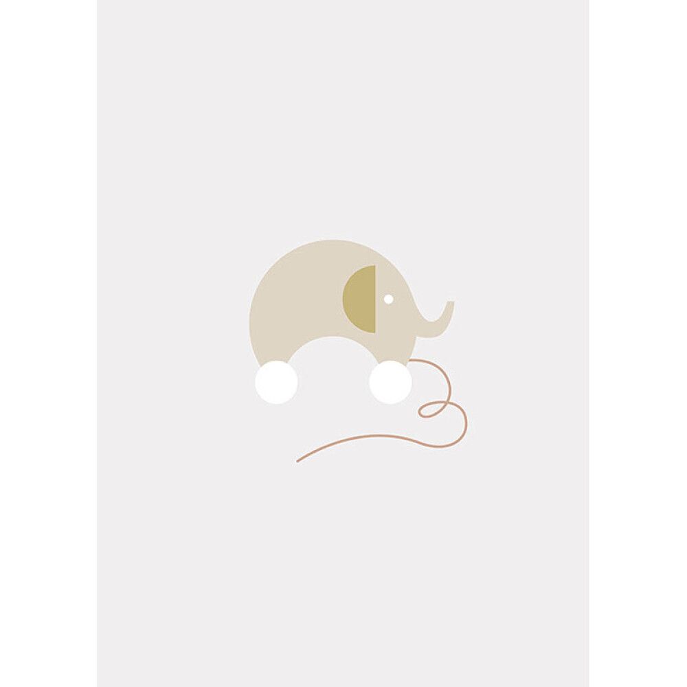 PLAKATER KOMAR BABY HAPPY 50X70CM