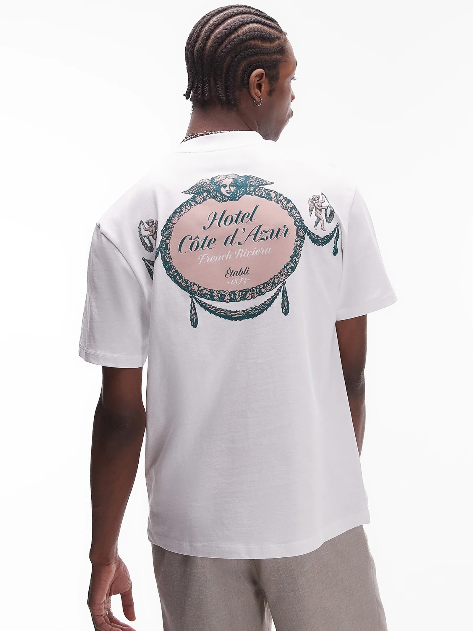 Hotel Cote D'Azur Oversized T-Shirt