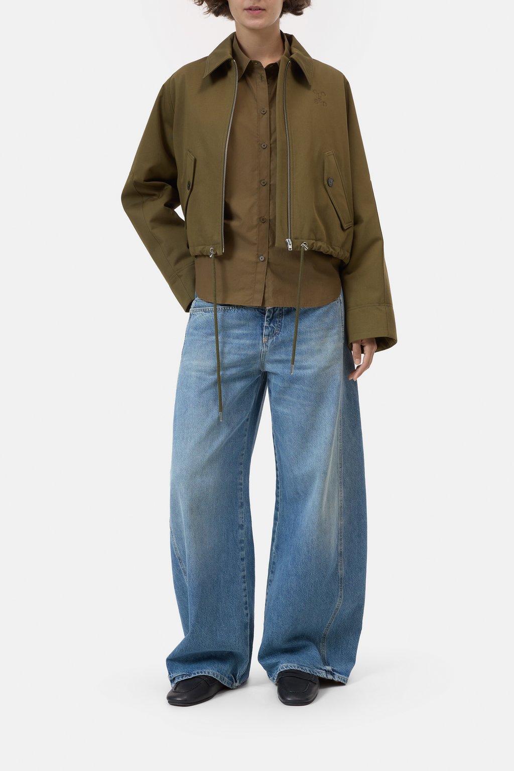 Blouson aus Baumwolle