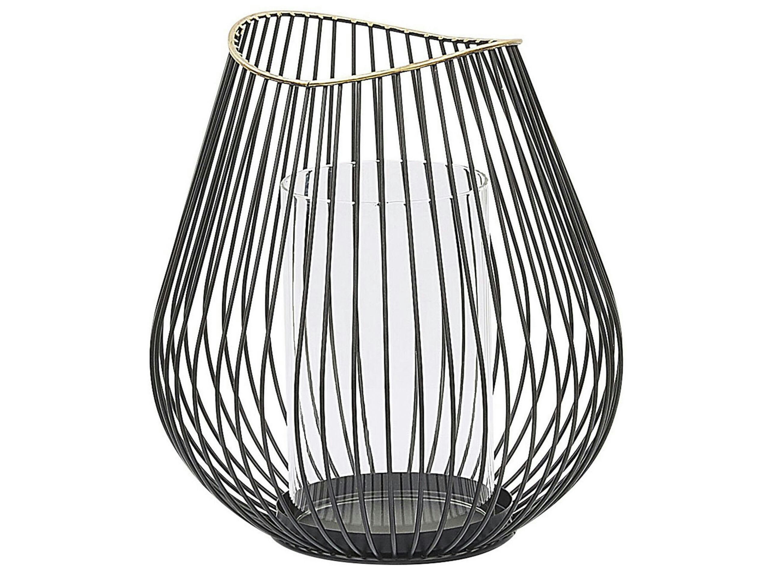 THURSTON - Lanterne filaire en métal noir