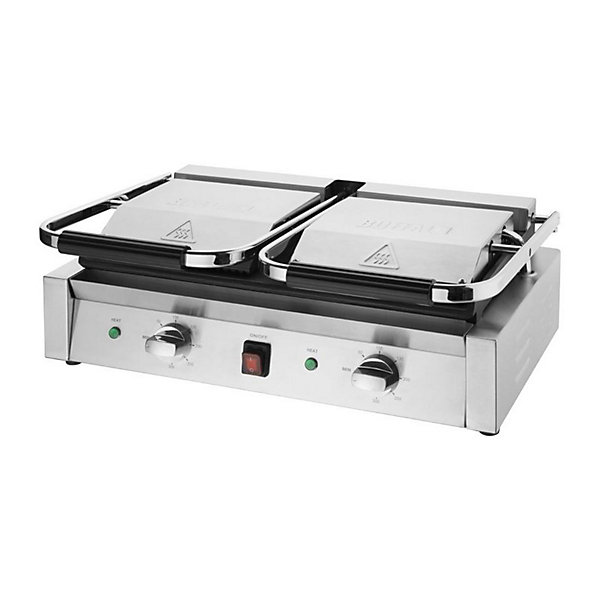 Grill à Double Contact Bistro Plaques Lisses 2,9 kW - Buffalo