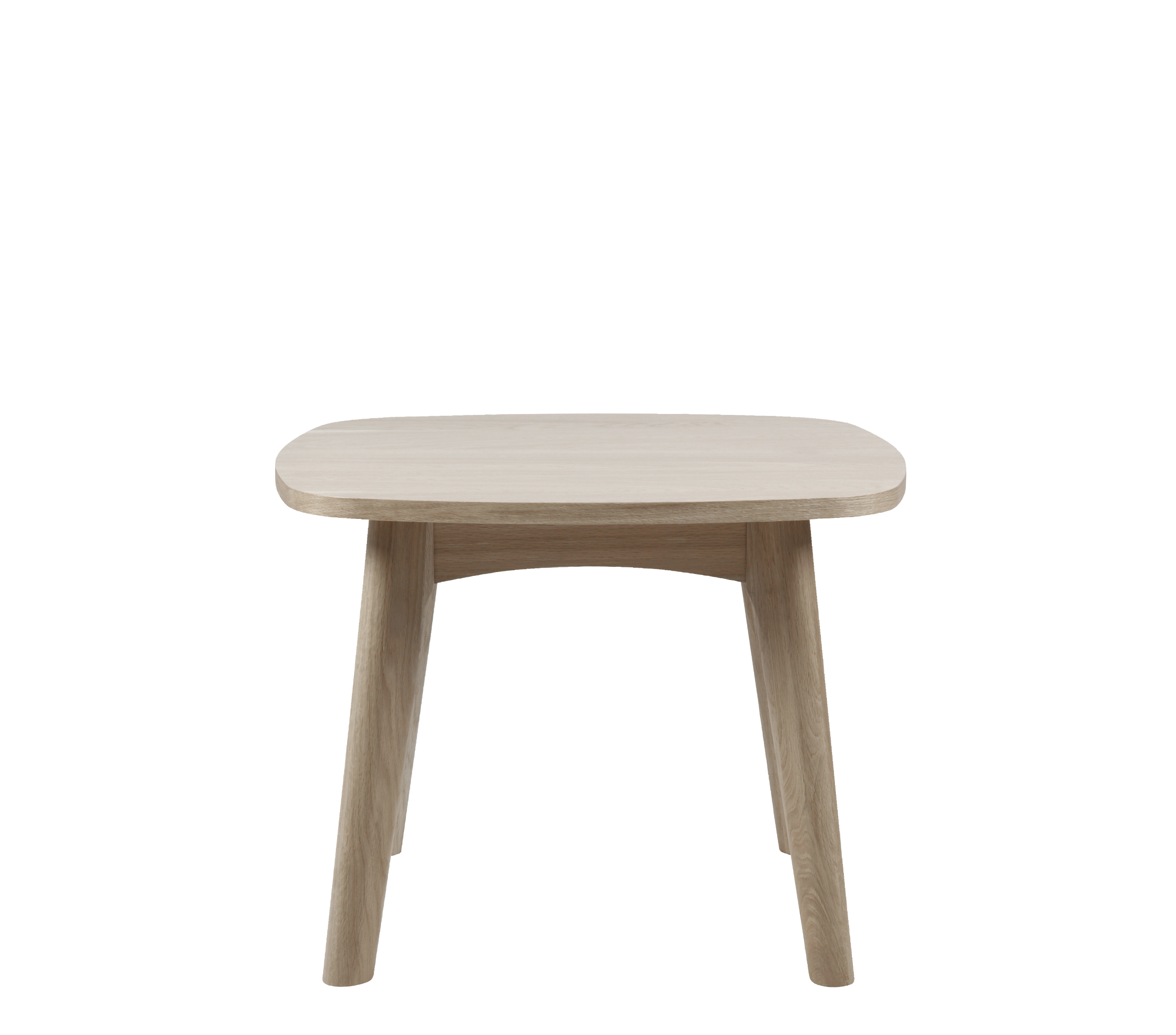 Rebellenclub Salontafel Avesta - 58 x 58 cm - Licht Eiken