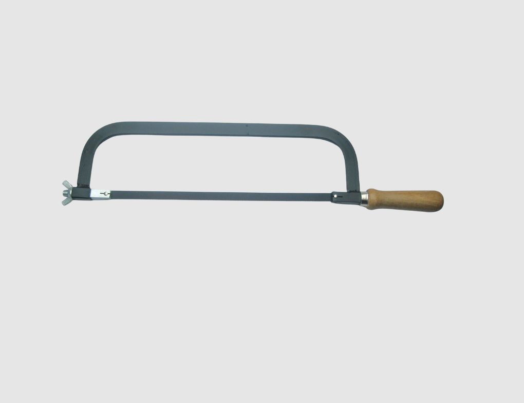 Metallsäge mit Holzgriff