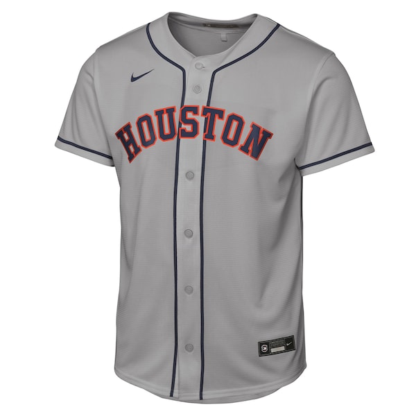 Jose Altuve Houston Astros Nike Youth Road Replica Jersey - Gray