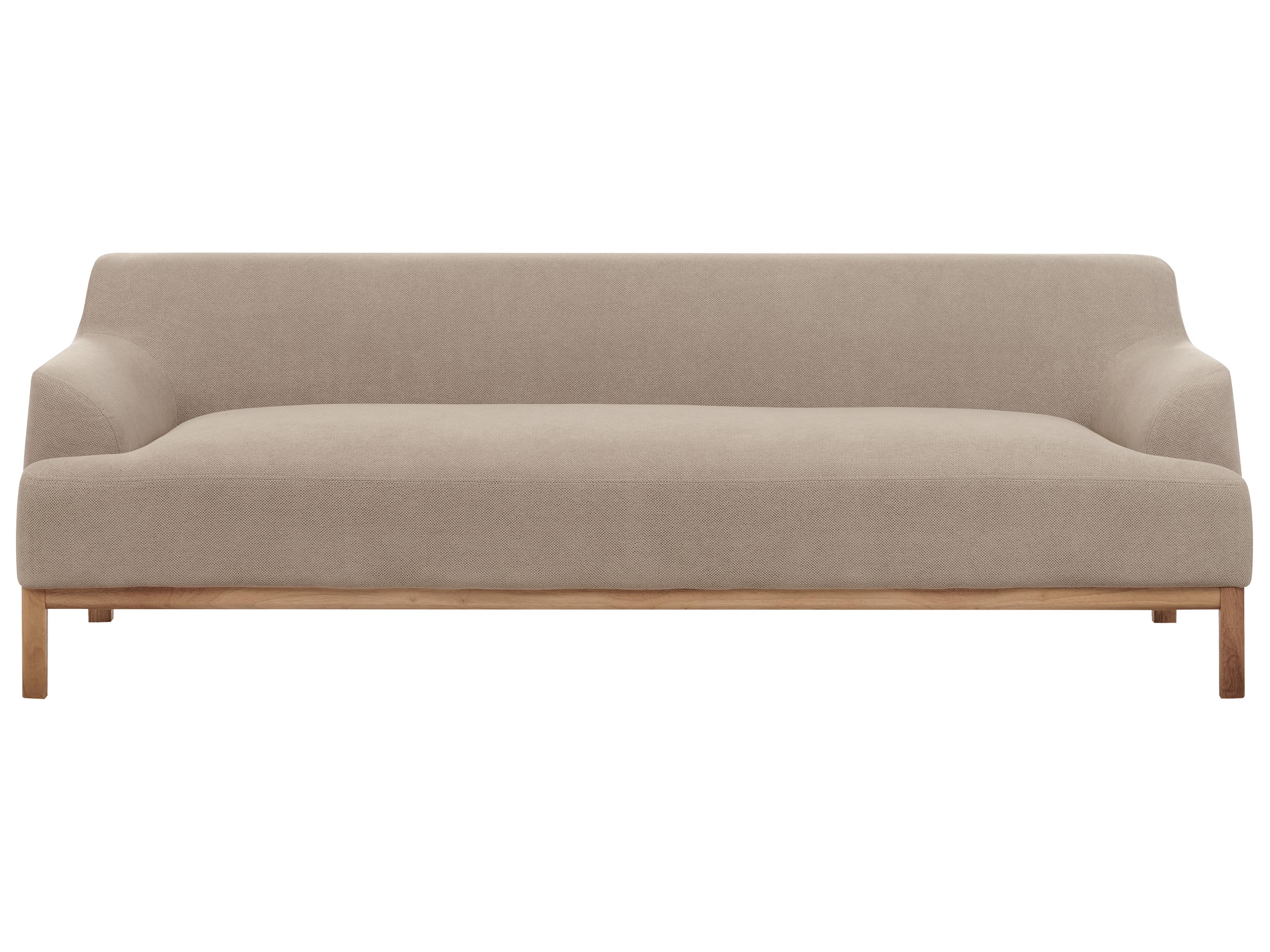 Sofa 3 Seater SOSJO Fabric Taupe