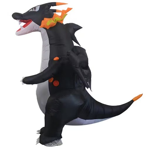 NNETM Jurassic Fire Dragon Inflatable Costume