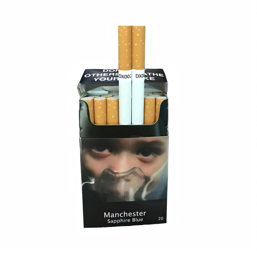 Manchester Sapphire Blue Carton