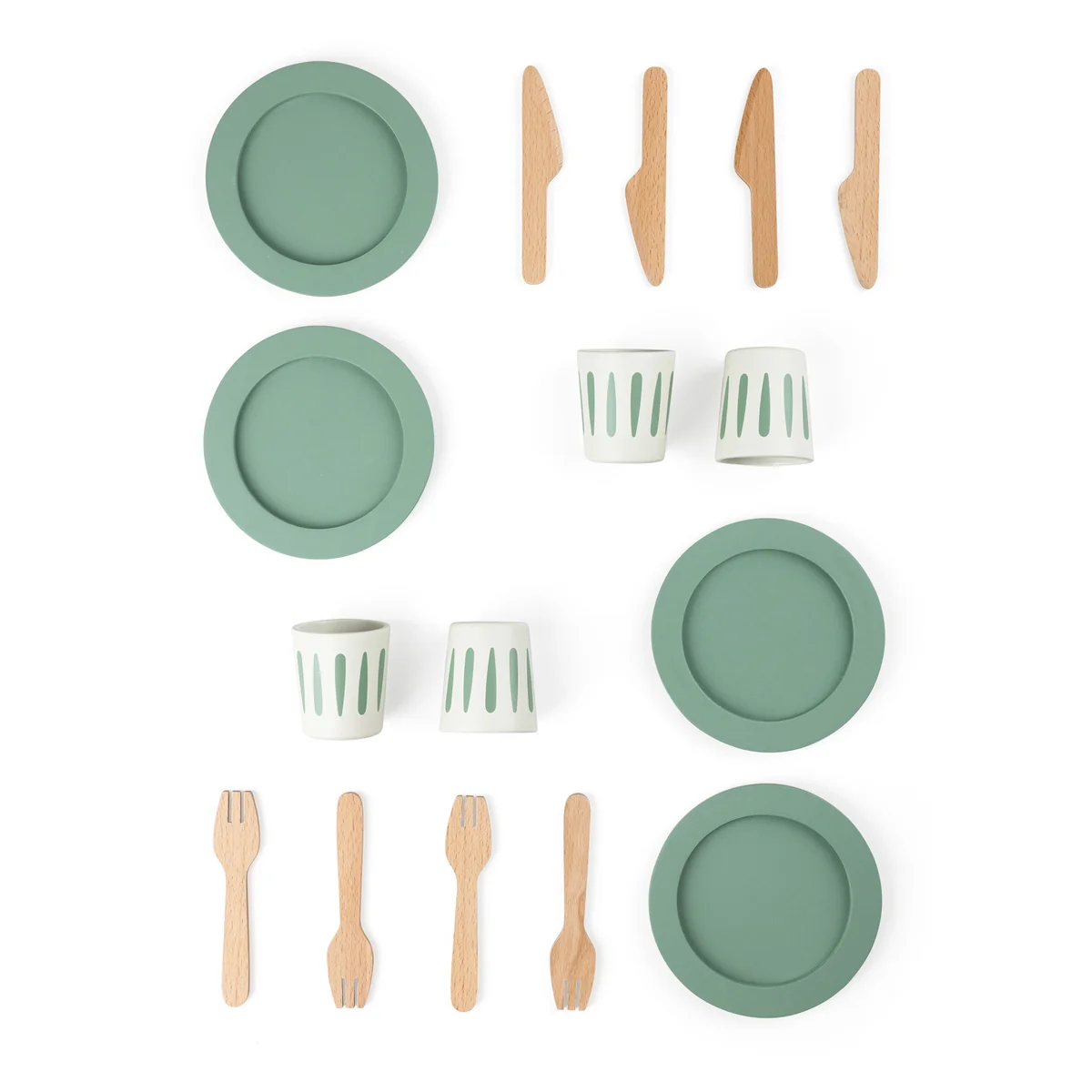 Sebra - Geschirr-Set, (16er-Set)