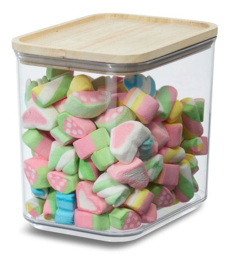 Rosanna Pansino RPET 8.4-Cup Canister with Wood Lid