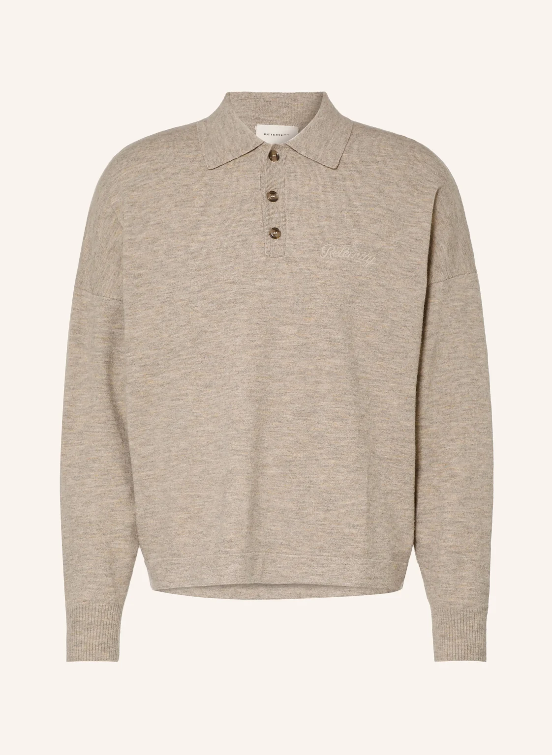 RETERNITY Strick-Poloshirt DESIGNED TO CREATE