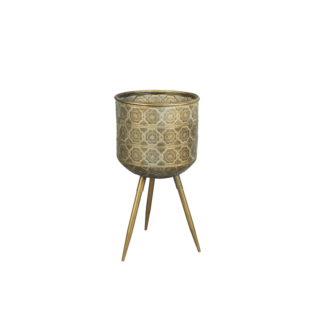 Dutchbone Botanique Bloempot L - Goud