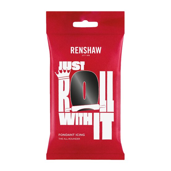 Renshaw Ready To Roll Jet Black Icing 250g