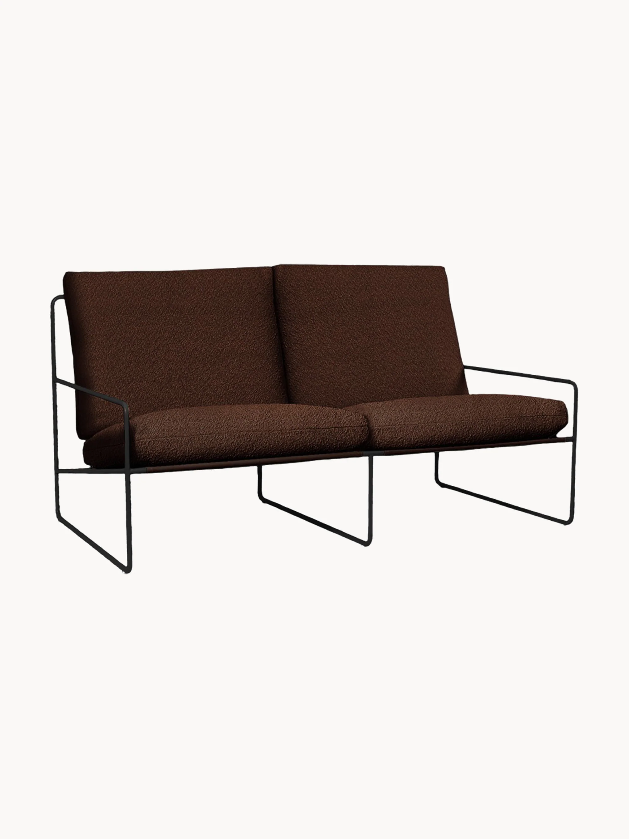 Bouclé-Garten-Sofa Desert (2-Sitzer)