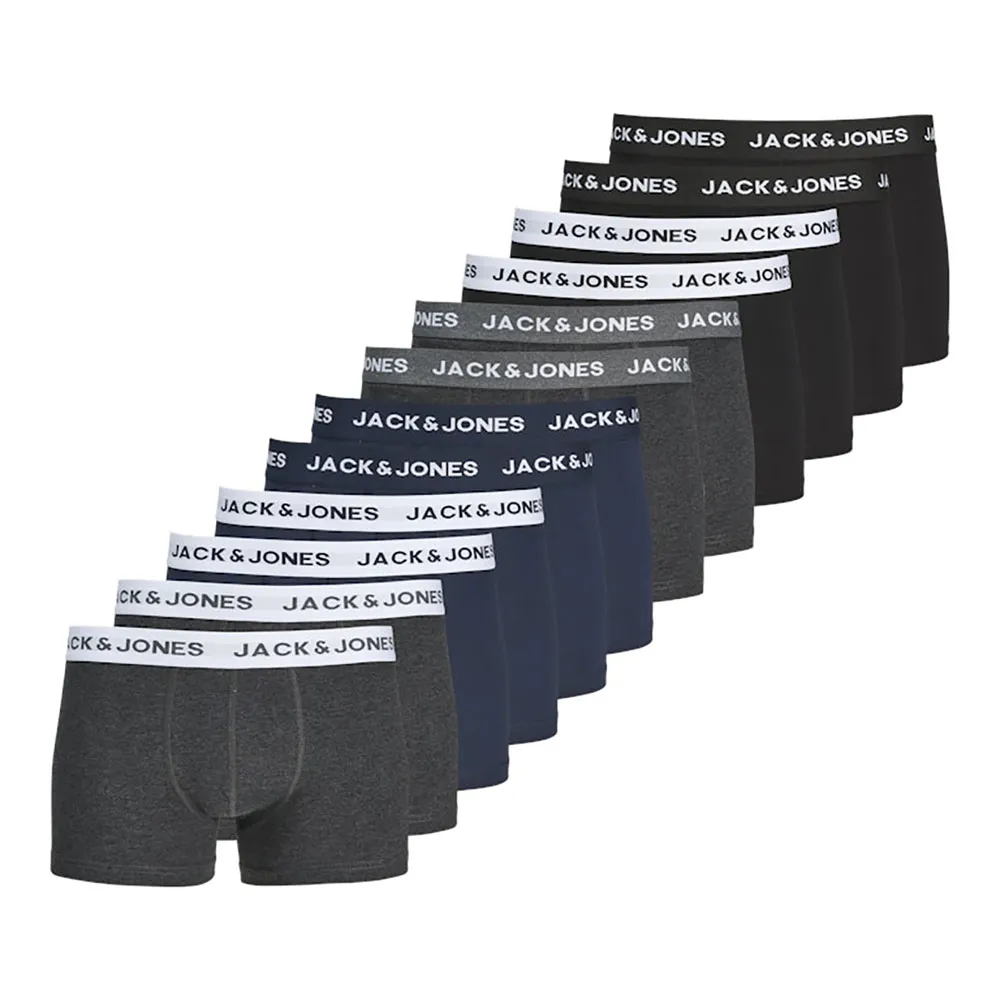 Jack & Jones Solid boxers 12 units