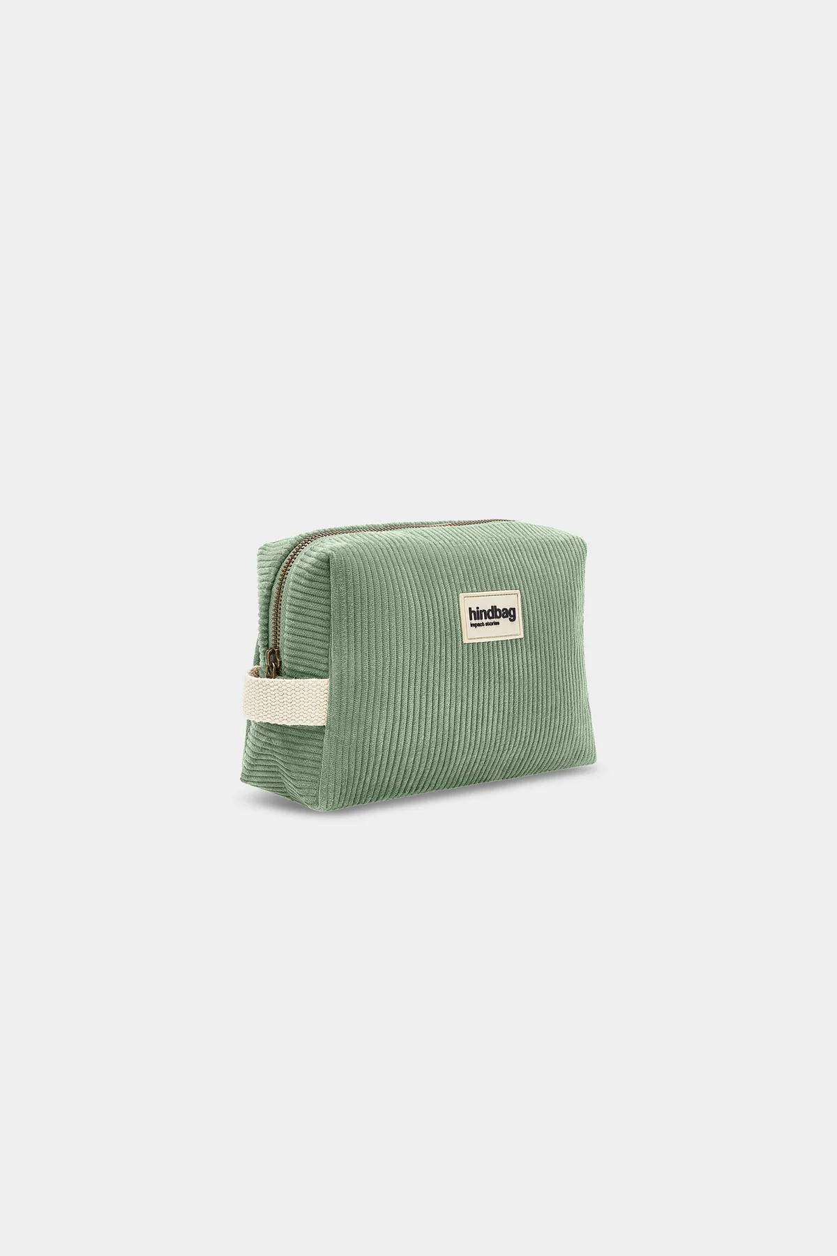 Trousse de toilette Leon Velours Vert d'eau