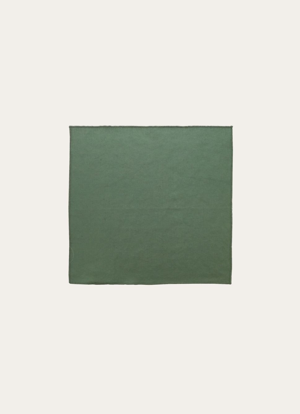 SERVIETTE DE TABLE EN COTON ET LIN BOURDON COLORÉ THYM