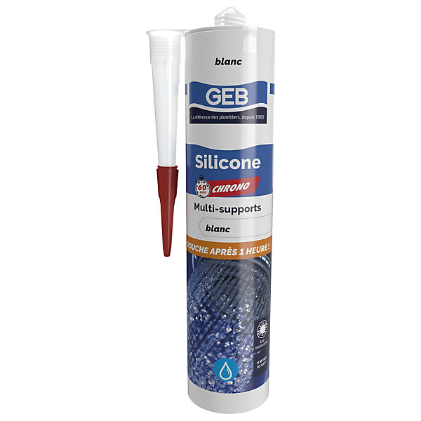 Mastic GEB 60 min Chrono Blanc 280 ml