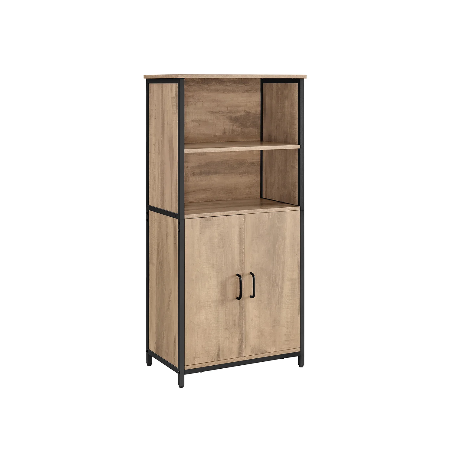 Meuble de rangement avec 2 compartiments ouverts