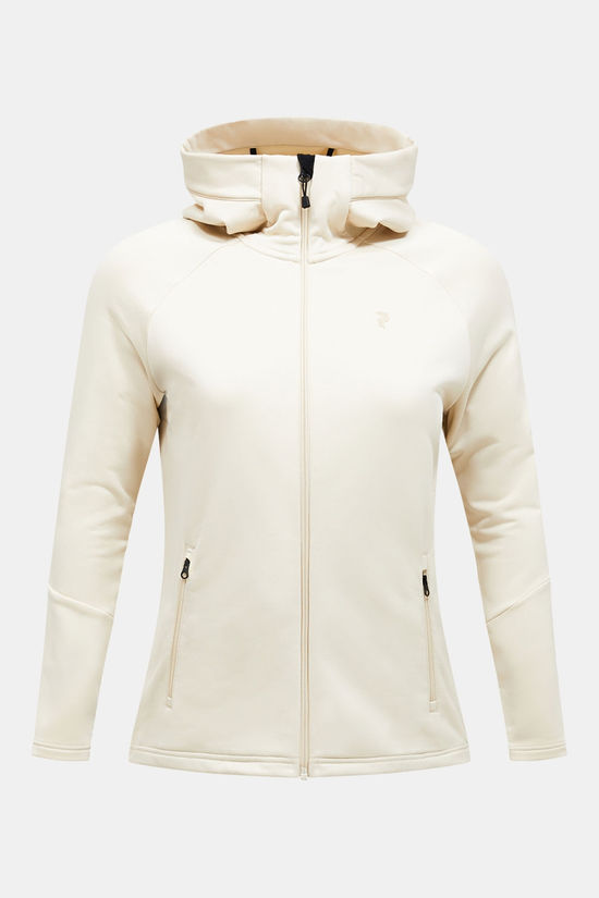 Peak Performance Rider Essentials Zip Hood Fleecevest Dames