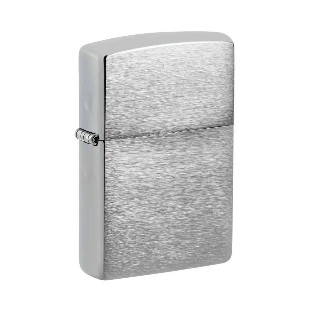Zippo Lighter - Classic Brushed Chrome