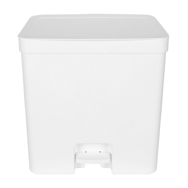 LIXEIRA DUPLA COM PEDAL 20 L TRIUM