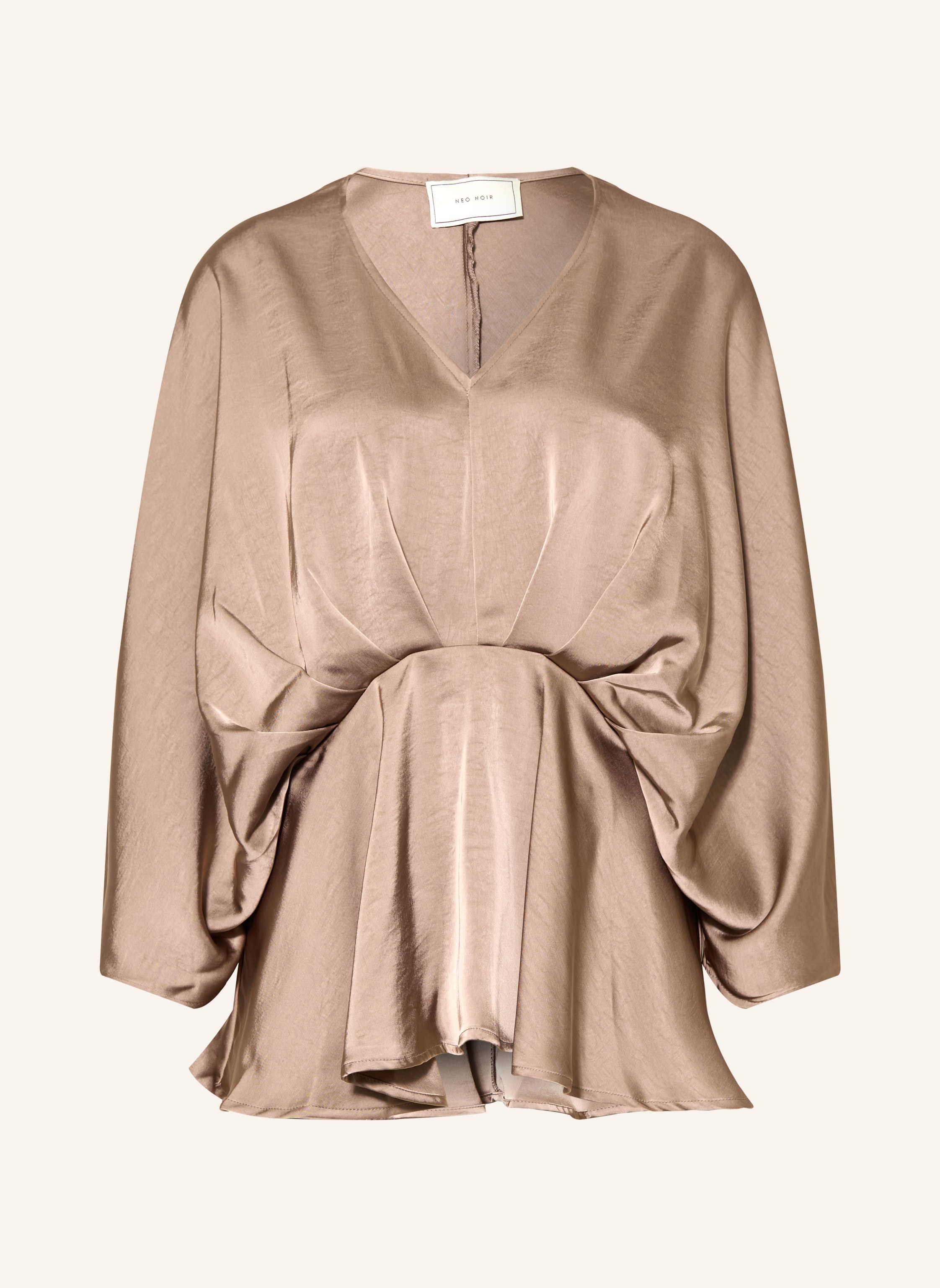 NEO NOIR Blusenshirt RIVINA aus Satin