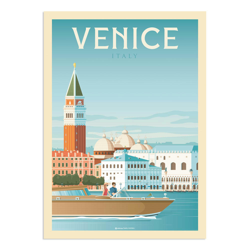 - Affiche Venise  30x40 cm