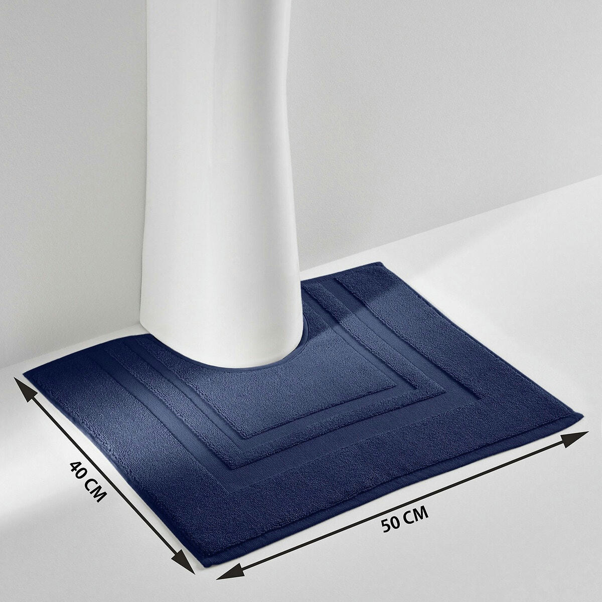 Tapis de bain contour WC/lavabo 1100g/m2, Zavara