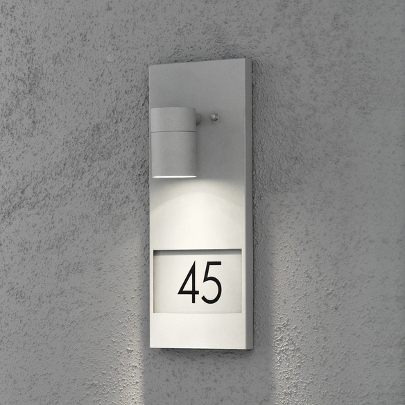 Wandleuchte »MODERN«, grau, 35 W, BxHxT: 16 x 41 x 11 cm