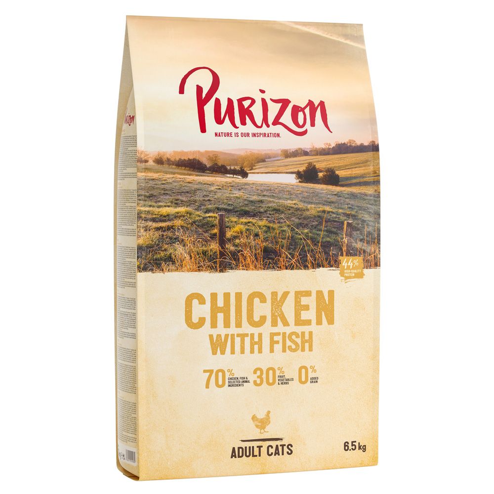 Purizon Adult Grain-Free Dry Cat Food Economy Pack