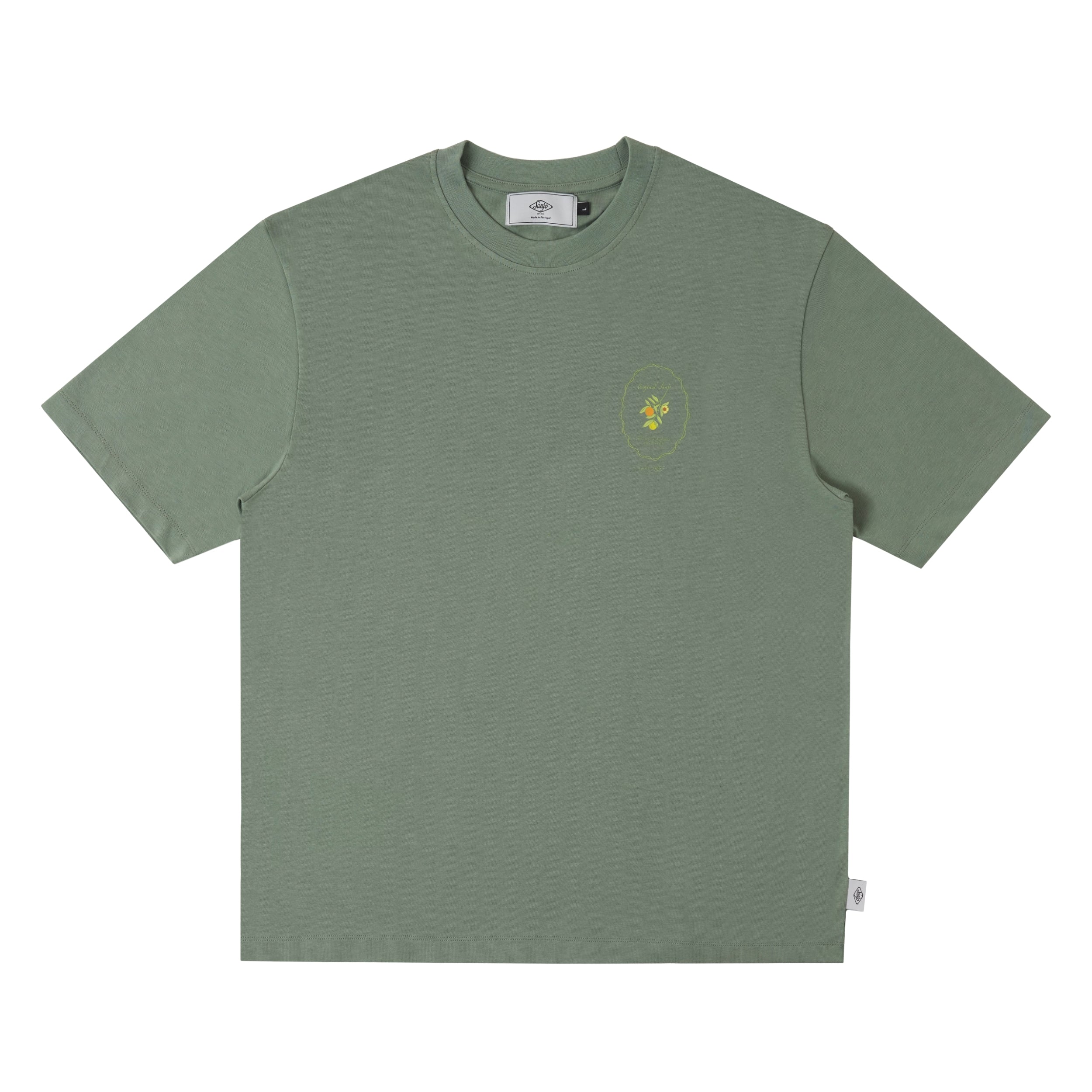 Sanjo The Sporty Olive T-shirt // Kaki