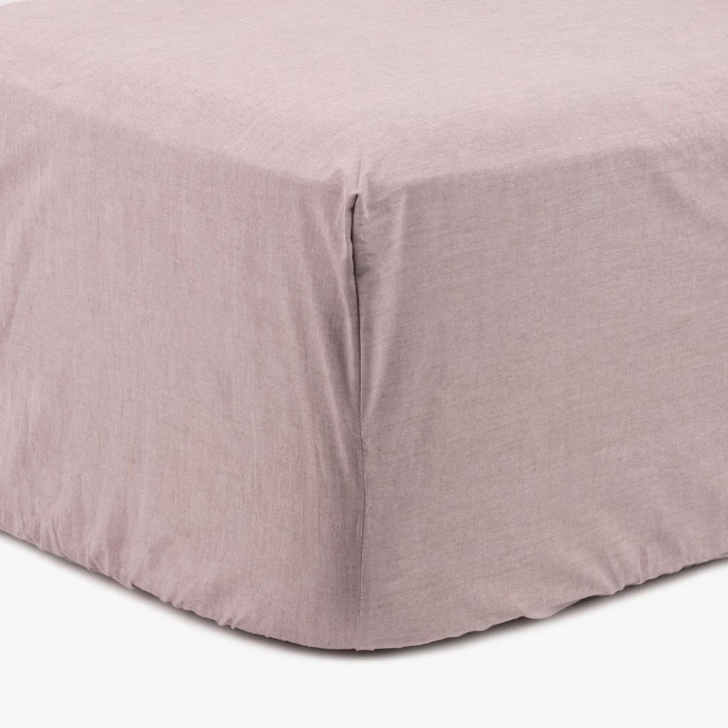 Lençol ajustustável algodão bege - Cama (80x200+30) GRÀCIA