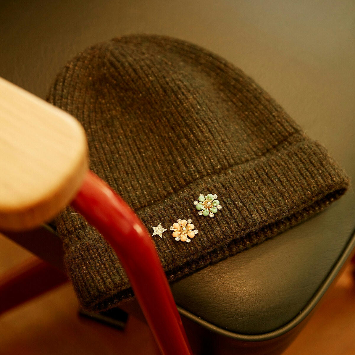 Bonnet avec revers