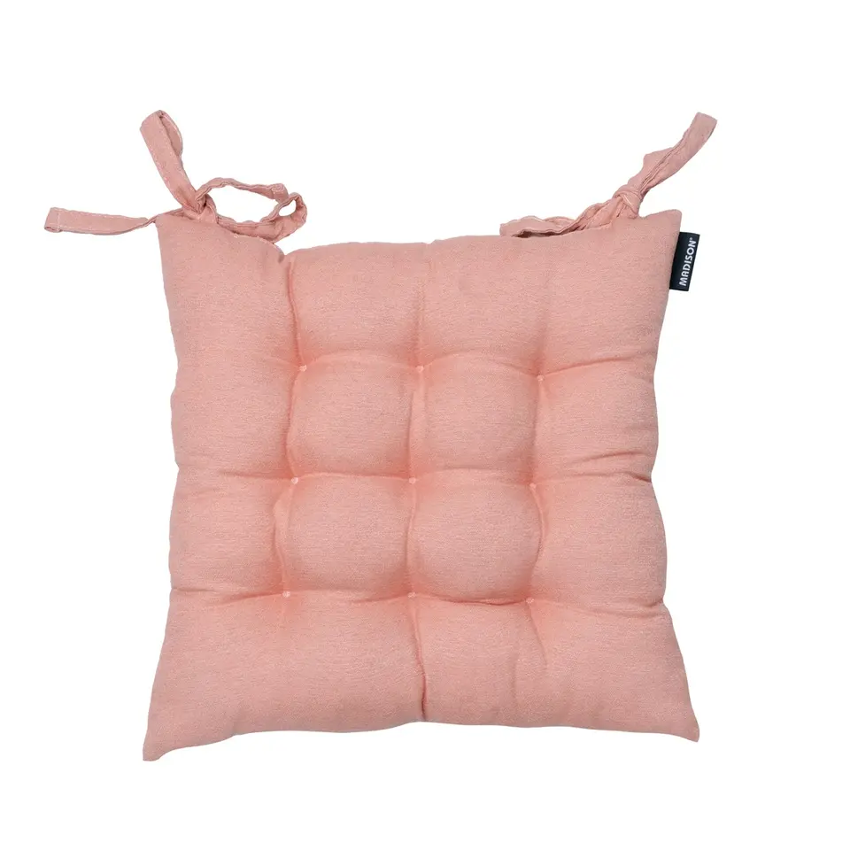Madison - Zitkussen Toscane Napels salmone - Ca. 46x46 cm - Set van 4