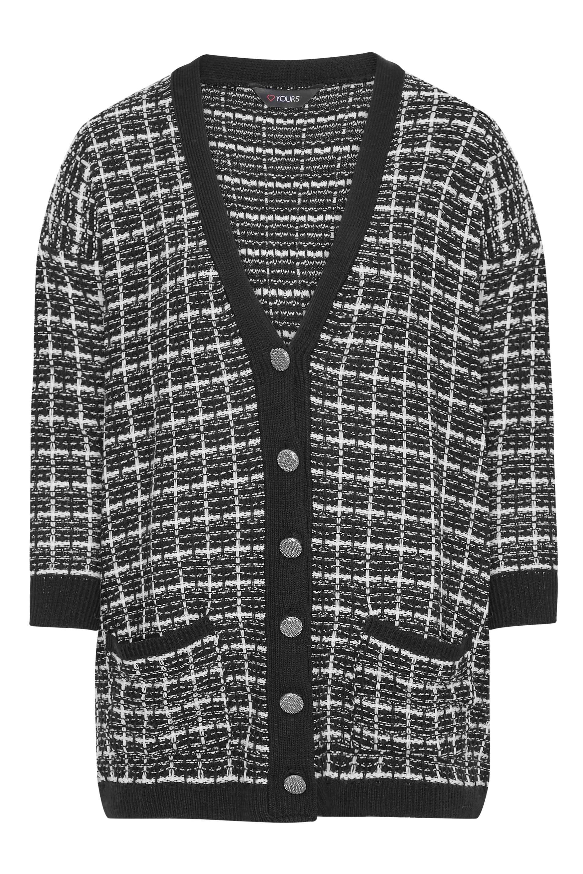 Yours Boucle Design Cardigan