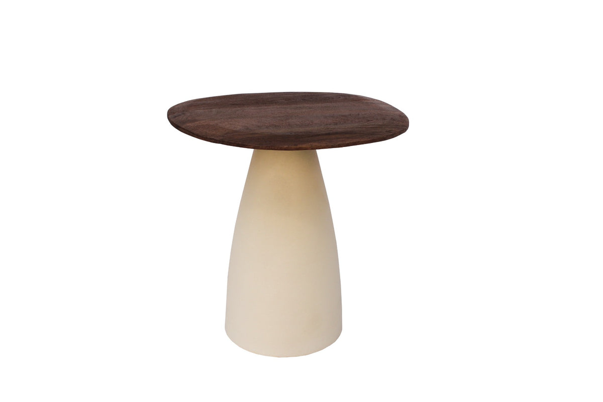 Brix salontafel Marron - beige - mangohout - 50cm