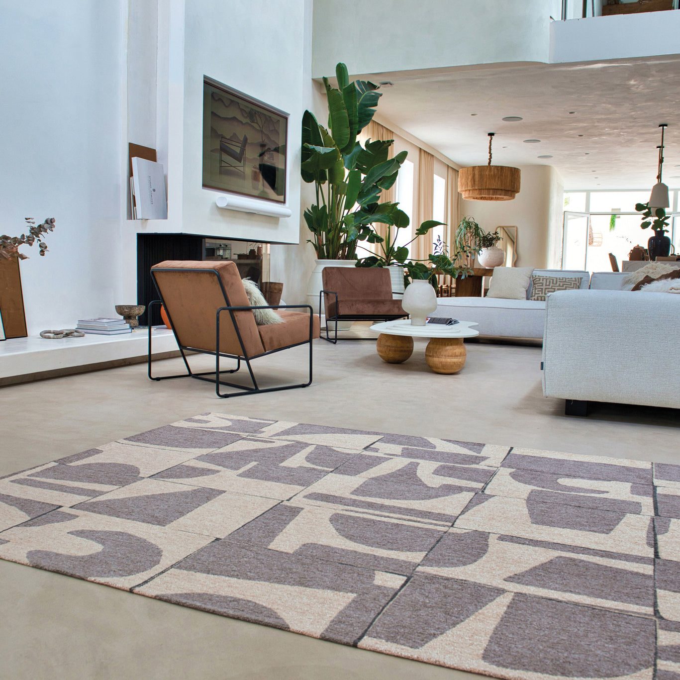 Louis de Poortere Craft Papercut Vloerkleed 140 x 200 cm - String