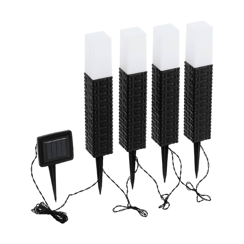Lampe extérieure LED solaire 0,06 W EGLO 4 pièces