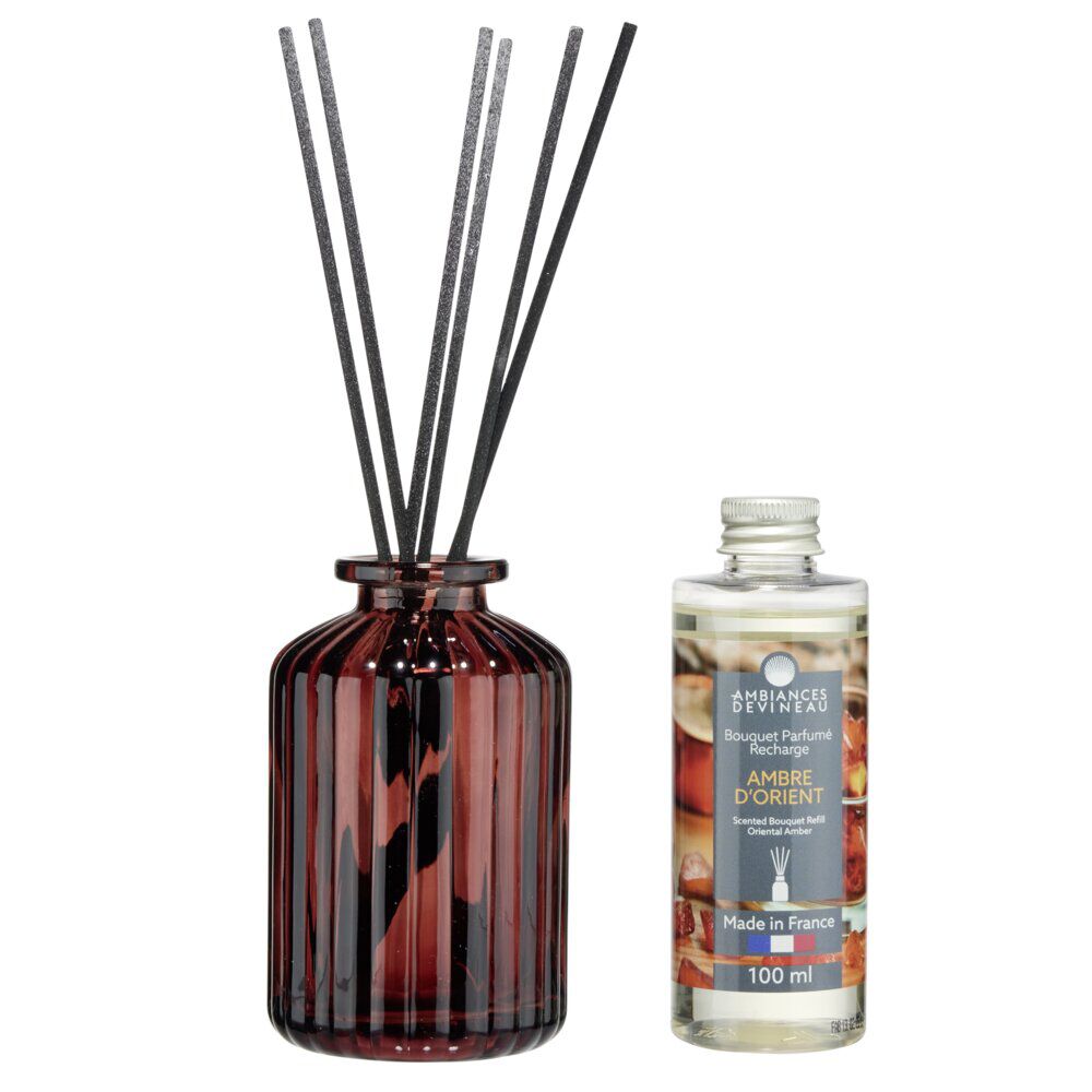 Bouquet parfumé Ambiances Devineau senteur ambre d'Orient 115ml