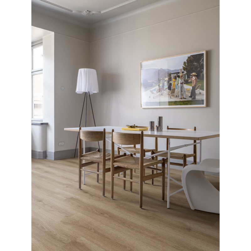 Sol en vinyle Glomma Pad Pro chêne des marais brun 1,9 m² PERGO