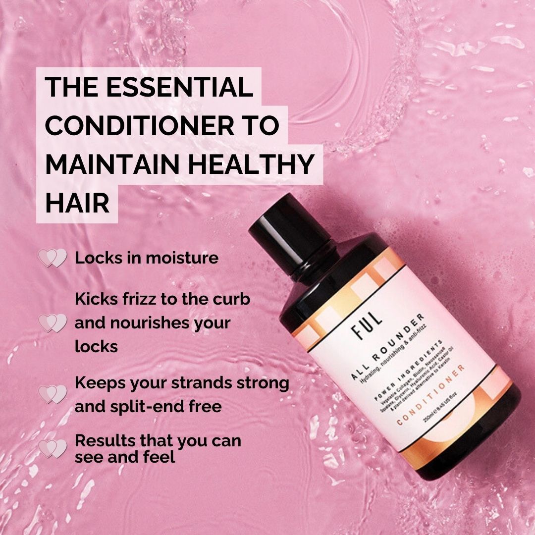 FUL All-Rounder Conditioner 250ml – Moisturising Sulphate-Free Care for Dry, Frizzy Hair
