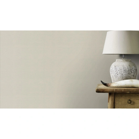 Vliestapete »Vliestapete«, Uni, beige, matt