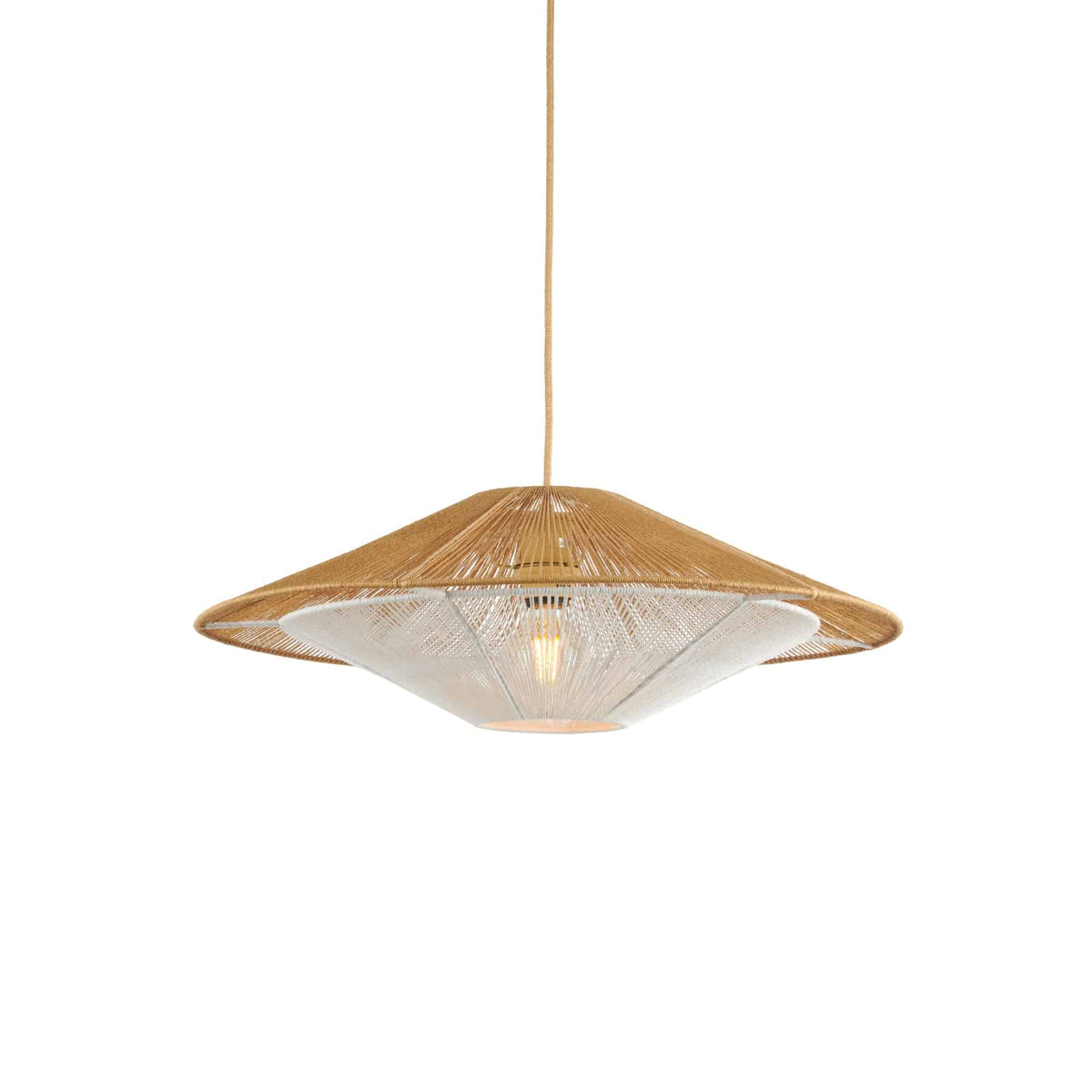 GOOD&MOJO hanglamp Lumbini - naturel - Ø60cm