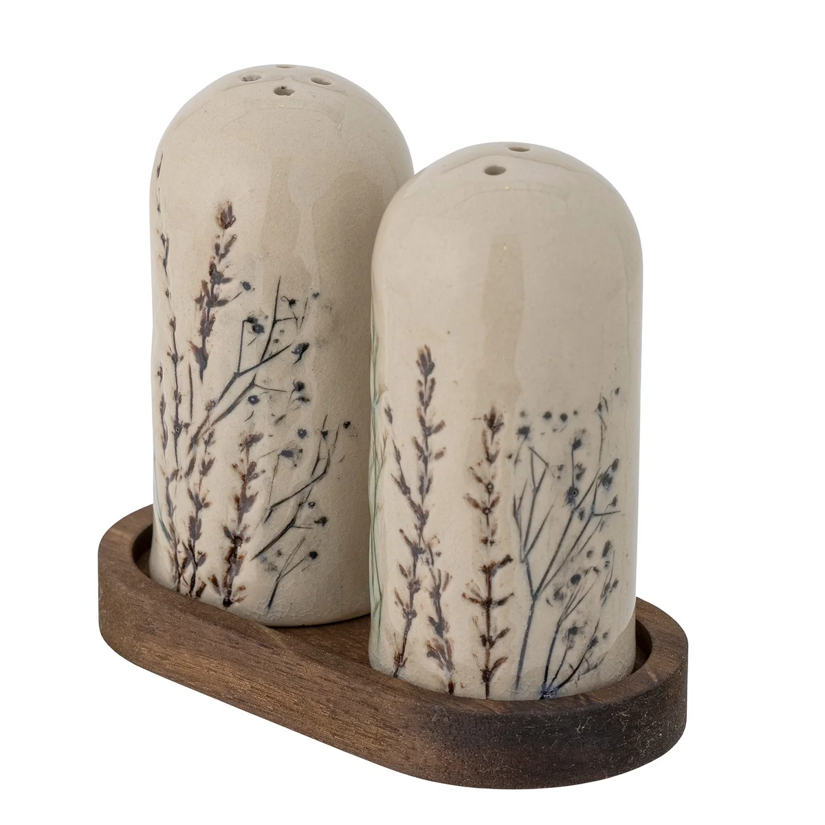 Bloomingville - Bea Salt & Pepper Shaker Set, natur