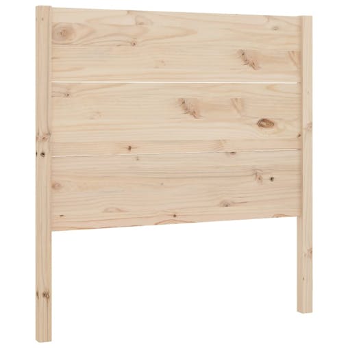 NNEVL Headboard 96x4x100 cm Solid Wood Pine
