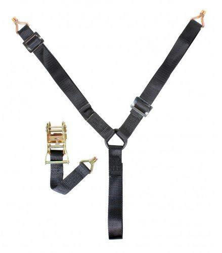 Pro Armor® Ratcheting Y-Strap, Black, 1.5-in
