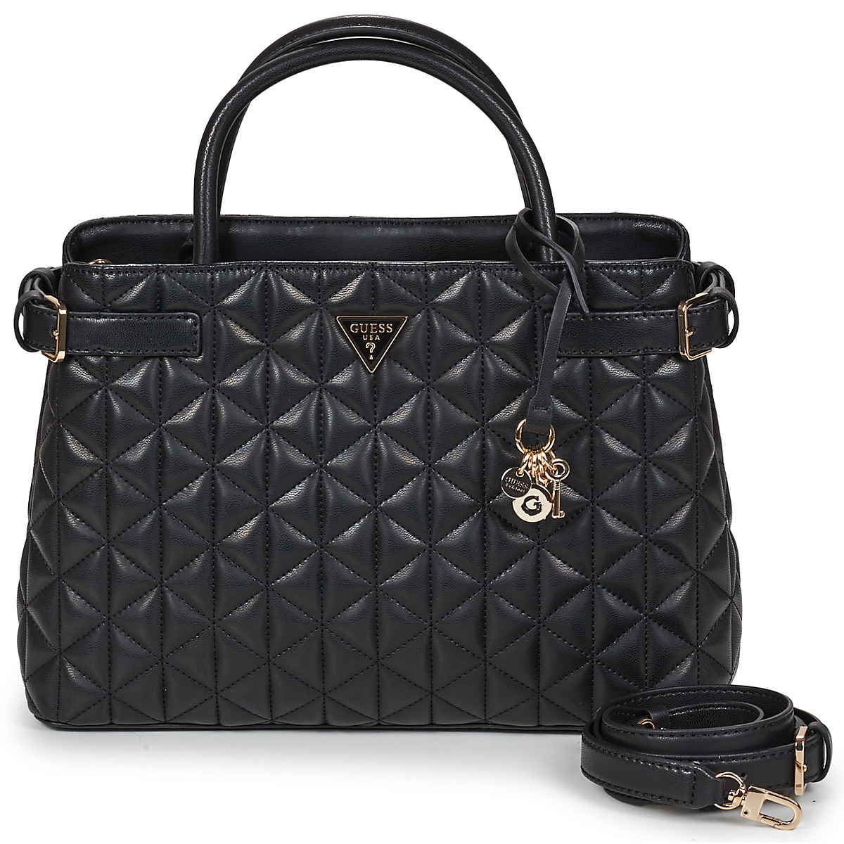Guess - PAISLEIGH GIRLFRIEND SATCHEL - Black