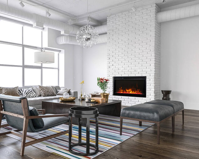 Amantii 30" Extra Slim Featuring a 4" Depth-WiFi-3 Speed Motor-Programable Remote