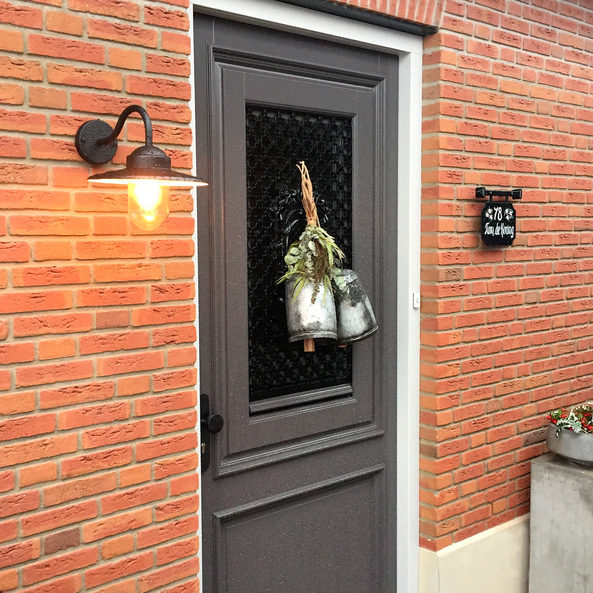 KS Verlichting Dolce Retro Wandlamp